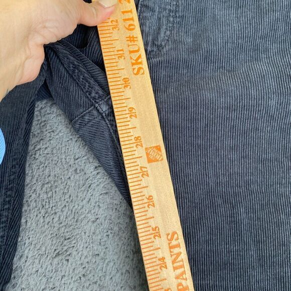 Rag & Bone Fit 1 Extra Slim Wrn Black Straight Leg Corduroy Pants Mens 28 - Picture 5 of 12